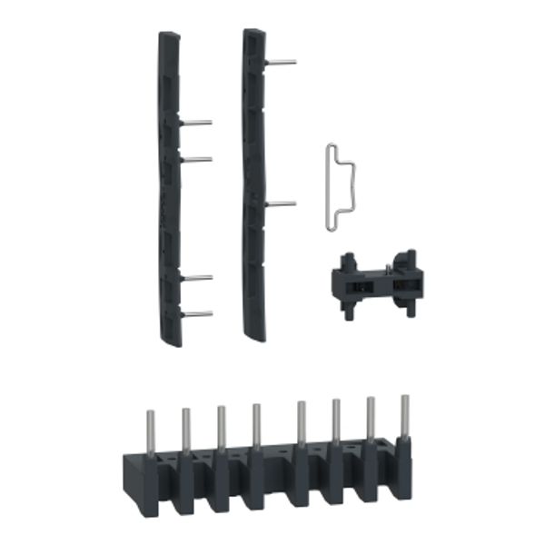Kit for assembling 4P changeover contactors, LC1DT20-DT40 with screw clamp terminals, with electrical interlock image 2