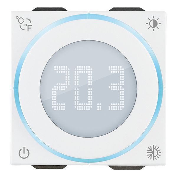 IoT dial thermostat 2M white image 1