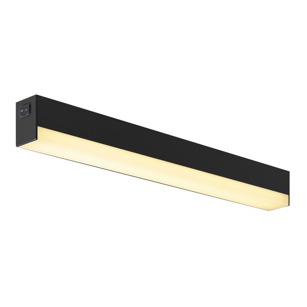 SIGHT LED, wall and ceiling light, with switch, 600mm, black image 3