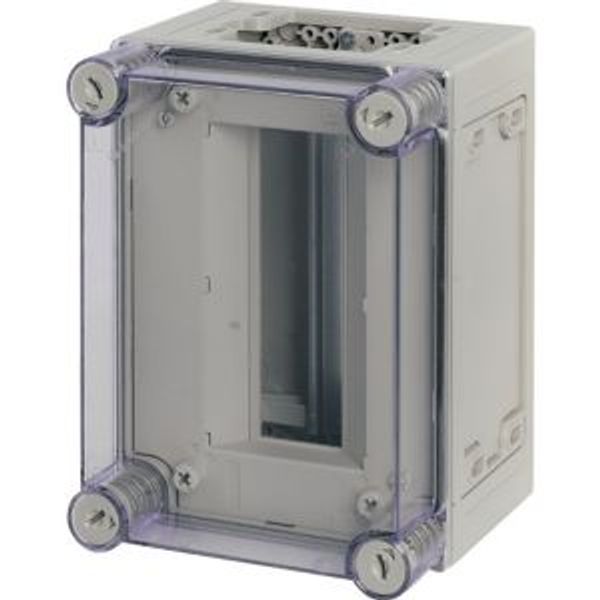 MCB enclosure, IP65, mounting rail vertical, HxWxD=250x187.5x175mm image 2