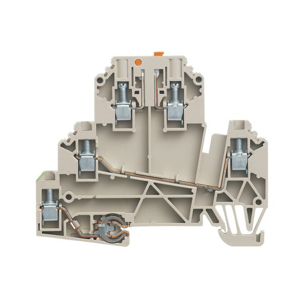 Test-disconnect terminal, Screw connection, 2.5 mm², 500 V, 24 A, Pivo image 1