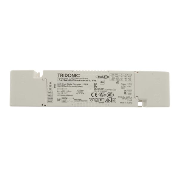 LED TD-Power Suppy 45W/500-1400mA SC Dali&Switch Dim CC IP20 image 1