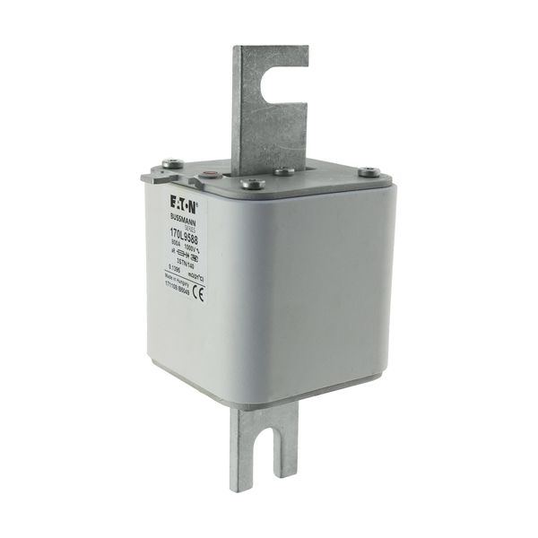 Fuse-link, high speed, 800 A, AC 1000 V, Size 3, 76 x 92 x 171 mm, aR, IEC, single indicator image 6