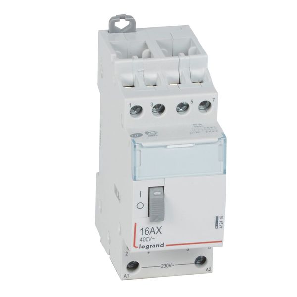 Four pole latching relay - standard - 16 A - 230 V - 4 N/O image 1