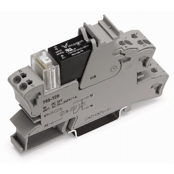 Solid-state relay module Nominal input voltage: 24 VDC Output voltage image 4