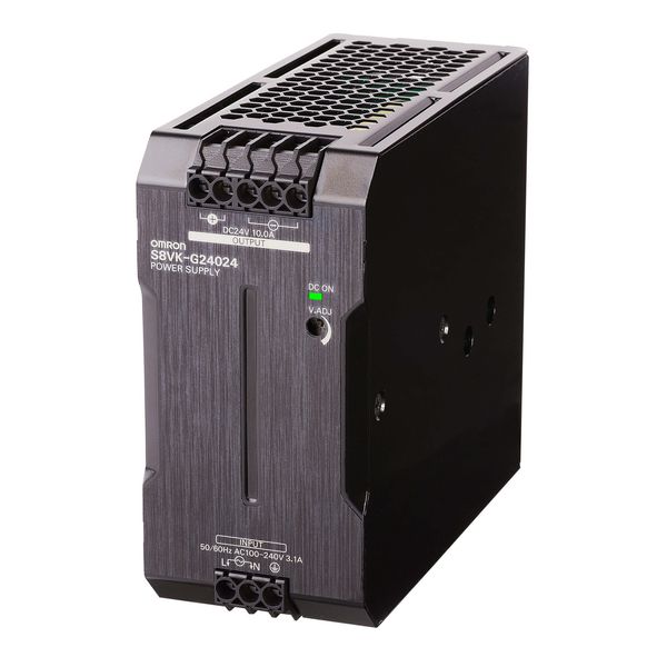 Coated version, Book type power supply, Pro, Single-phase, 240 W, 24VD image 1