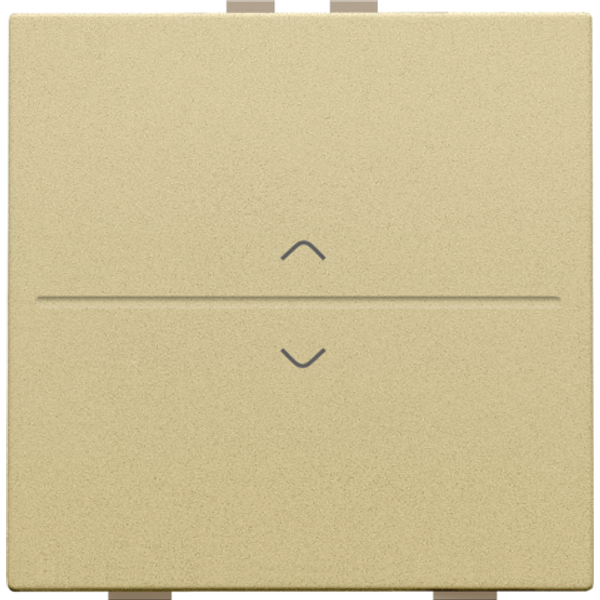 Single key with 'up' and 'down' arrows for wireless switch or push but image 1