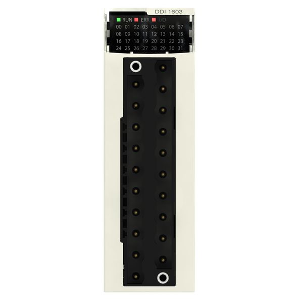 discrete input module X80 - 16 inputs - 48 V DC positive image 1