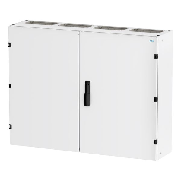 Wall-mounted enclosure EMC2 empty, IP55, protection class II, HxWxD=800x1050x270mm, white (RAL 9016) image 2