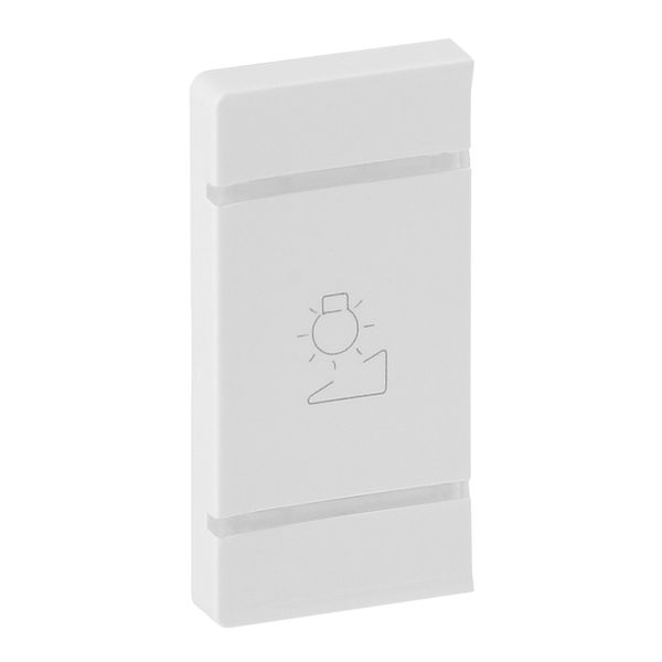 Cover plate Valena Life - regulation symbol - left-hand side mounting - white image 1