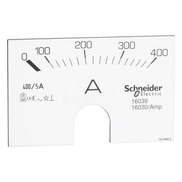 analog ammeter scale - 0..400 A image 4