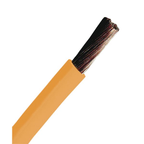 PVC Insulated Wires H05V-K 1mmý orange (fine stranded) image 1