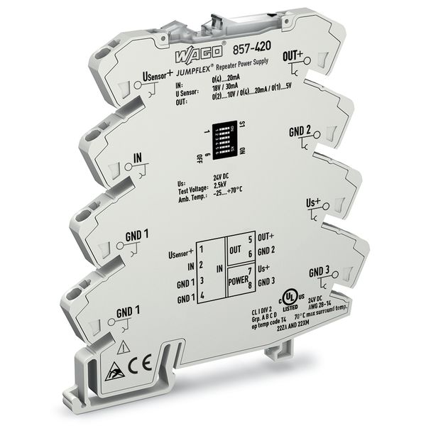 Isolation amplifier Current input signal Current and voltage output si image 4