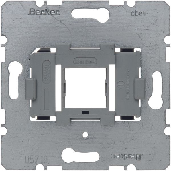 Supporting plate for modular jacks, com-tech image 1