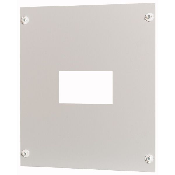 Front plate NZM4 symmetrical for XVTL, vertical HxW=600x800mm image 1