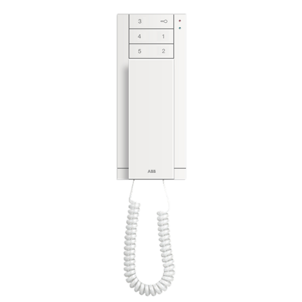 M22001-W-02 Audio handset indoor station, 6 buttons,White image 2