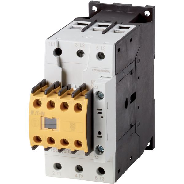 Safety contactor, 380 V 400 V: 30 kW, 2 N/O, 2 NC, 230 V 50 Hz, 240 V 60 Hz, AC operation, Screw terminals, with mirror contact. image 3