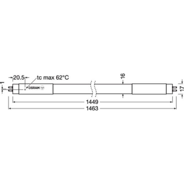 SubstiTUBE TUBE T5 HF 18 W/6500 K 1463 mm image 8