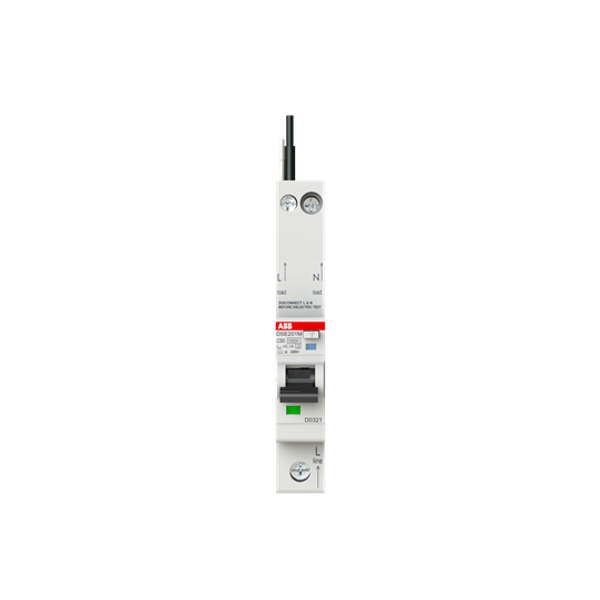 DSE201 M C50 A100 - N Black Residual Current Circuit Breaker with Overcurrent Protection image 3