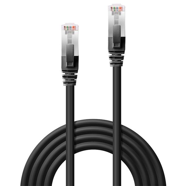 5m Cat.6 S/FTP LSZH Network Cable, Black (Fluke Tested) RJ45, M/M, 250MHz, Copper, 26AWG image 2