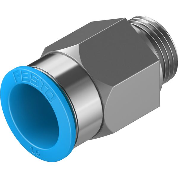 QS-G3/8-16 Push-in fitting image 1