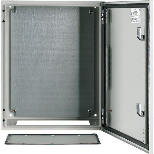 Wall enclosure with mounting plate, HxWxD=500x400x250mm image 4