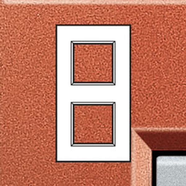 LL - cover plate 2x2P 71mm brick image 1