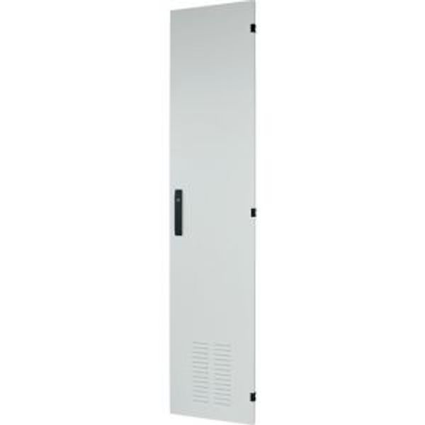 Section wide door, ventilated, right, HxW=2000x425mm, IP42, grey image 4