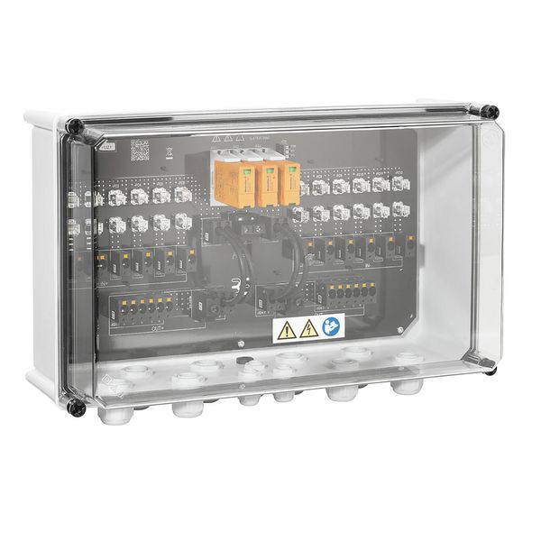 Combiner Box (Photovoltaik), 1000 V, 1 MPP, 6 Inputs / 6 Outputs per M image 2