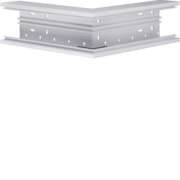 External corner of base profile for BR 68x100mm lid 80mm in light grey image 1