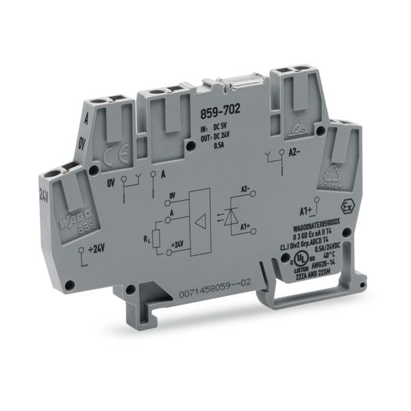 Optocoupler module Nominal input voltage: 5 VDC Output voltage range: image 1