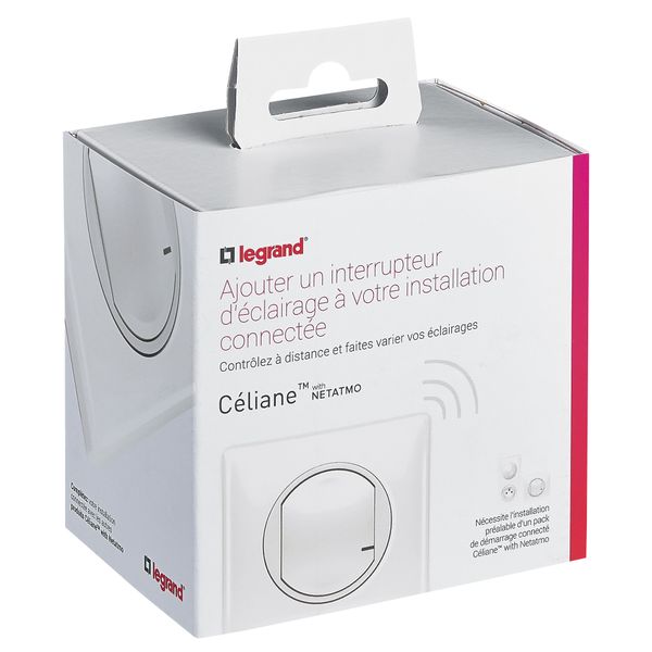 CONNECTED LIGHT DIMMER SWITCH WITHOUT NEUTRAL 5-300W BLEEDER INCLUDED CELIANE WH image 16