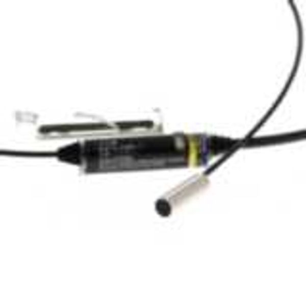 Proximity sensor, inductive, cable integrated amplifier, dia 5.4 mm, s image 1