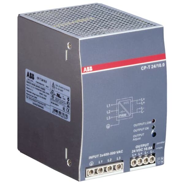 CP-T 48/10.0 Power supply In: 3x400-500VAC Out: 48VDC/10.0A image 3