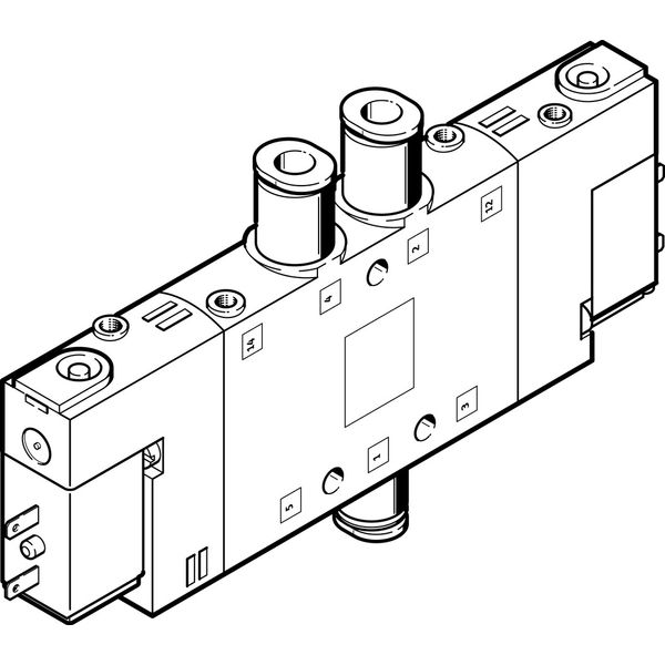 CPE14-M1BH-5J-QS-6 Air solenoid valve image 1
