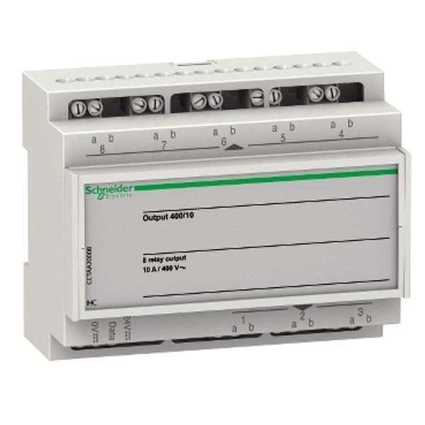 ELSO IHC - output module - 8 outputs - 6 pole - 230/400 V AC 10 A cos(f)=0.6 image 2