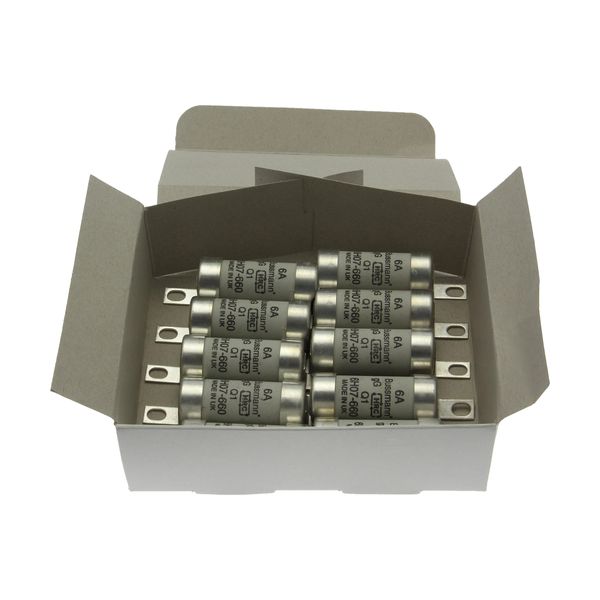 Fuse-link, low voltage, 6 A, AC 660 V, DC 250 V, BS88/A2, 22 x 82 mm, gL/gG, BS image 8