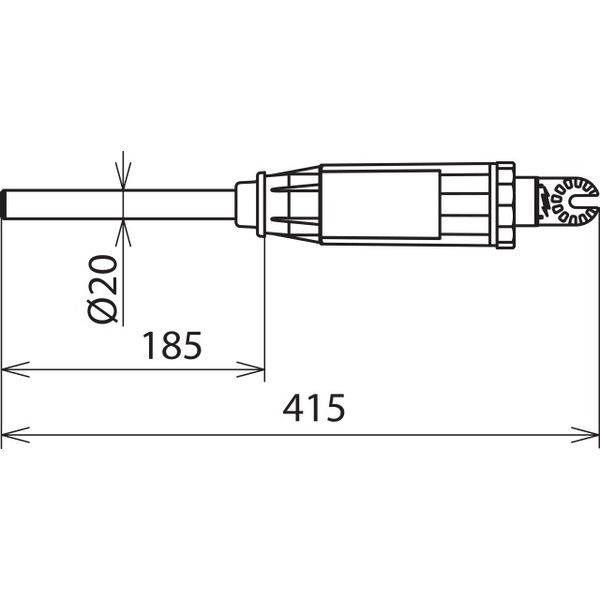 Indic. w. test pr. PHE III 10...30kV 50Hz cat. L w. standby func. a. g image 2