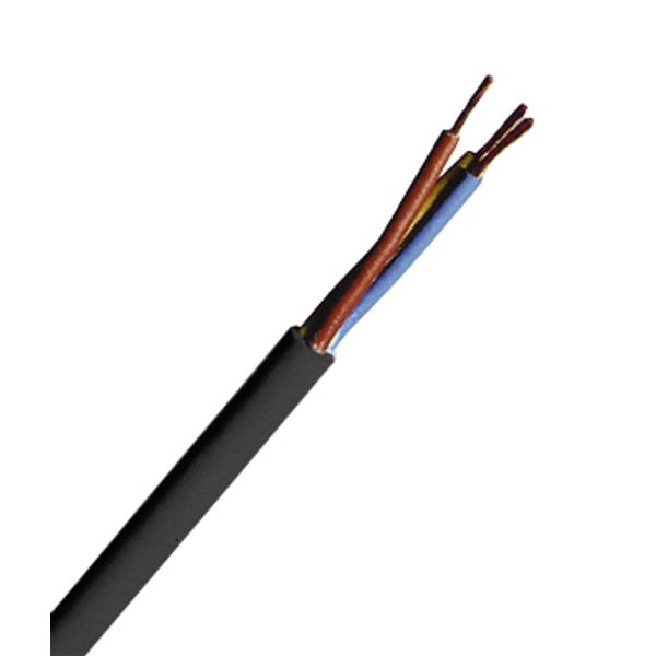 PVC Sheathed Wires H05VV-F 5 G 1,5mmý black 50m image 1