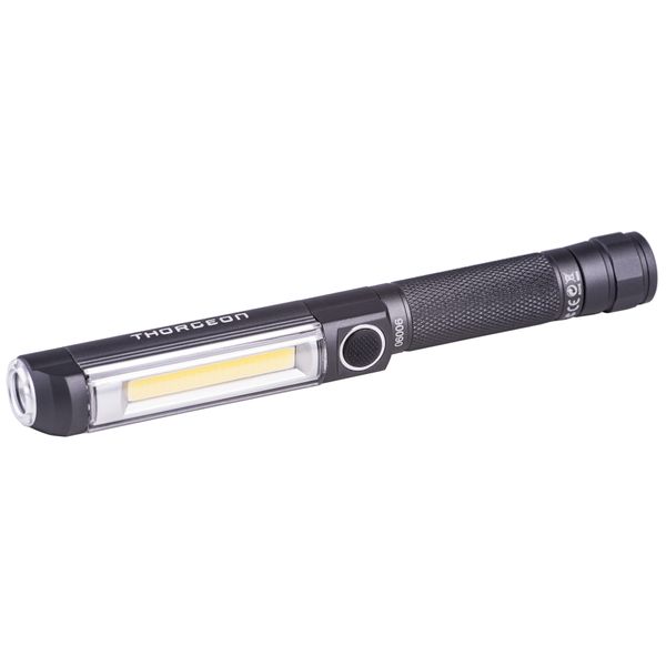 LED Flashlight 7W 500Lm IPX4 (3AAA batery excl.) THORGEON image 2