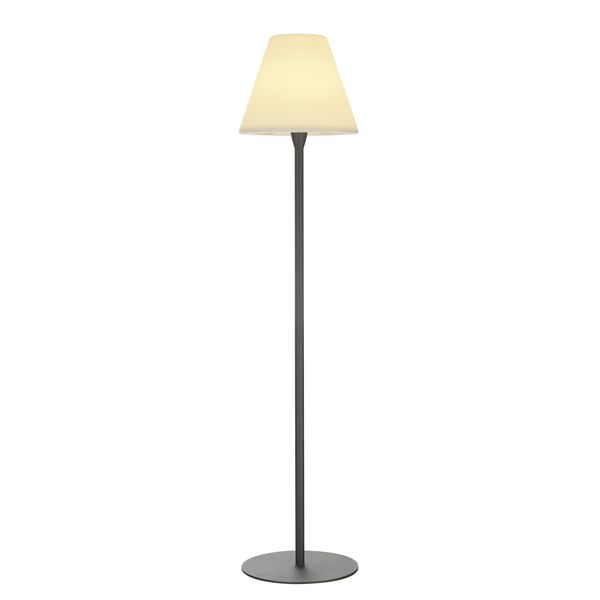 ADEGAN floor lamp, E27 ESL, max. 24W, IP54, anthracite image 1