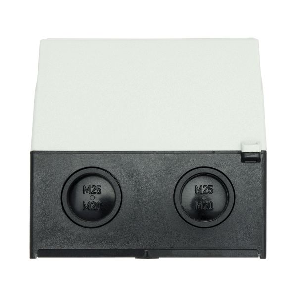 Insulated enclosure CI-K2H, H x W x D = 181 x 100 x 80 mm, for T0-2, hard knockout version, with mounting plate screen image 40