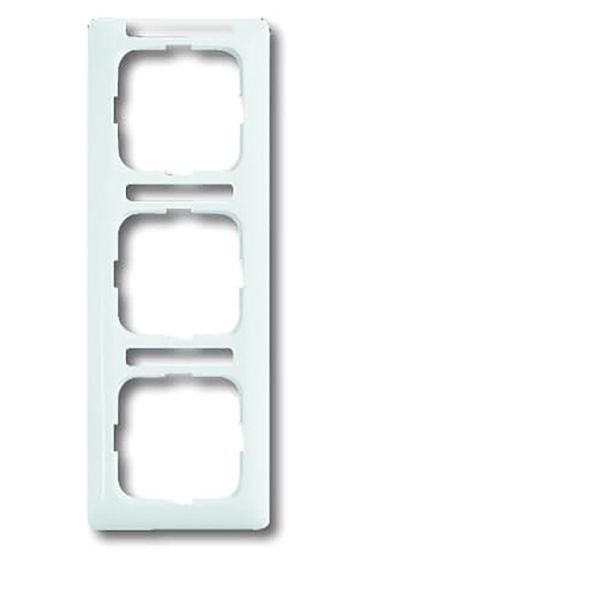 1723 NSKA-214 Cover Frame SI/Reflex SI Alpine white image 1