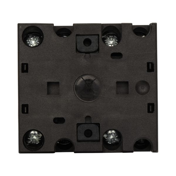 On-Off switch, T0, 20 A, flush mounting, 2 contact unit(s), 3 pole, with black thumb grip and front plate image 11