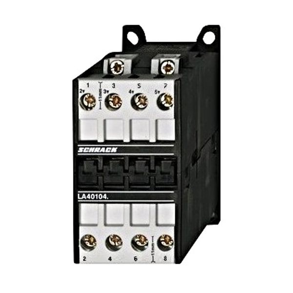 Contactor, 4kW, 24VDC, 4NC main contacts image 1