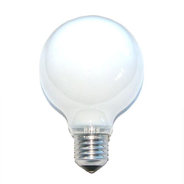 Incandescent Bulb GLOBE E27 100W G80 OPAL Dekor image 1