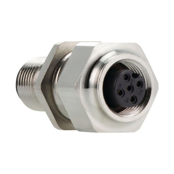 Control panel cable gland for 5-conductor SWD4-…LR8-24 M12 SmartWire-DT round cable, M12 plug/socket image 10