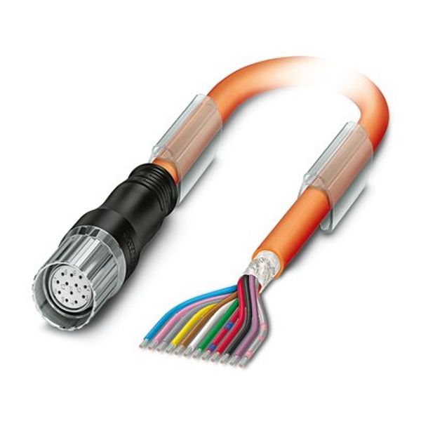 Cable plug in molded plastic image 3