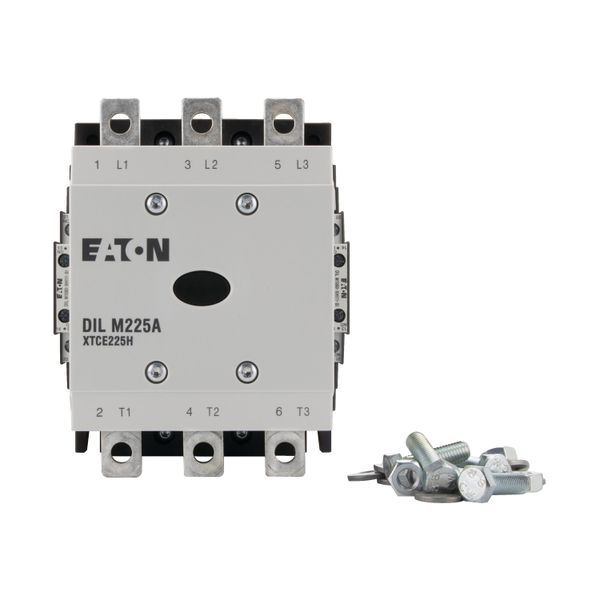 Contactor, 380 V 400 V 110 kW, 2 N/O, 2 NC, RDC 24: 24 - 27 V DC, DC operation, Screw connection image 15