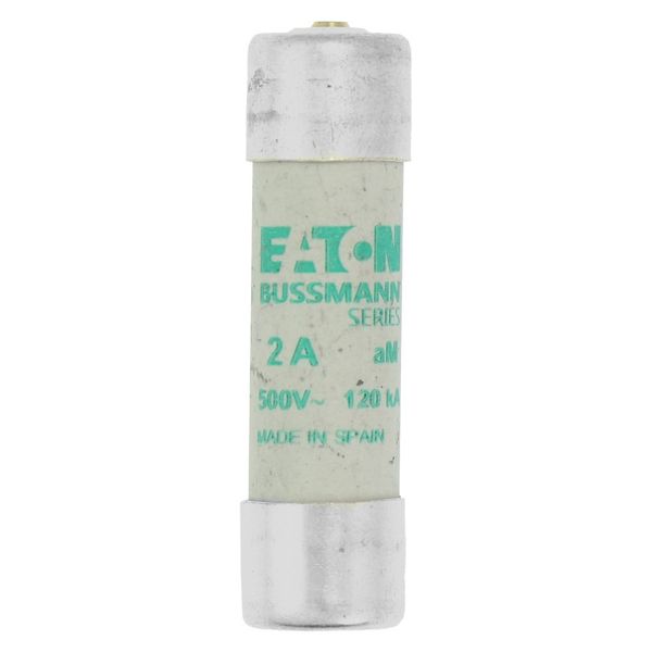 Fuse-link, LV, 2 A, AC 500 V, 14 x 51 mm, aM, IEC, with striker image 6